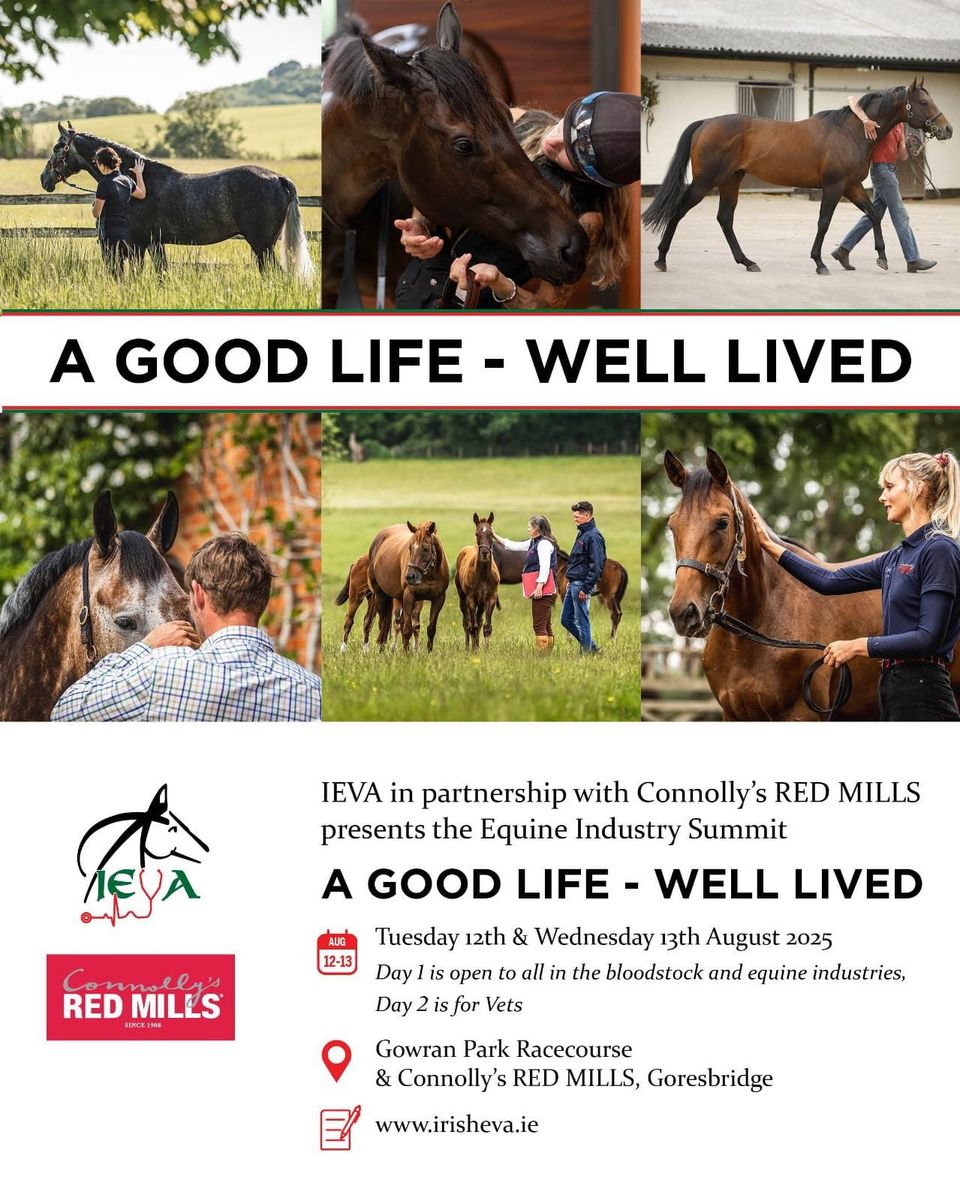 A Good Life – Well Lived: Equine Industry Summit Set to Inspire and Inform