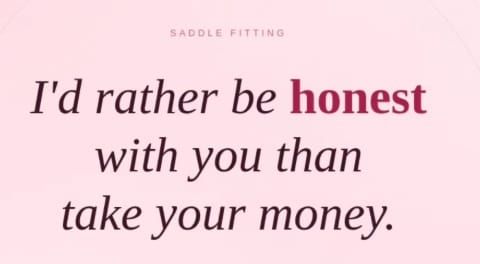 I'd Rather Be Honest With You Than Take Your Money.