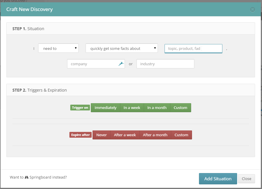 Готовый поисковый запрос
