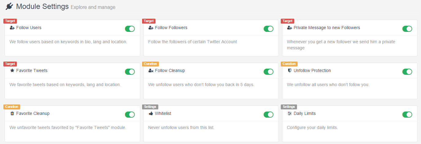 Модули управления Jooicer