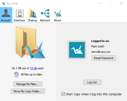 Установка Copy