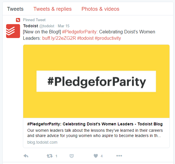 Закреплённый твит