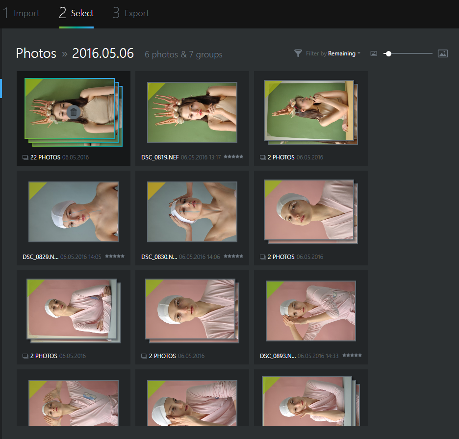 Выбор файлов