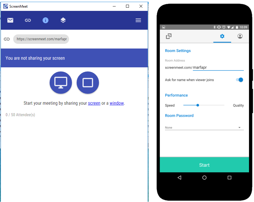 Приложение для Windows и для Android