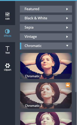 Набор эффектов