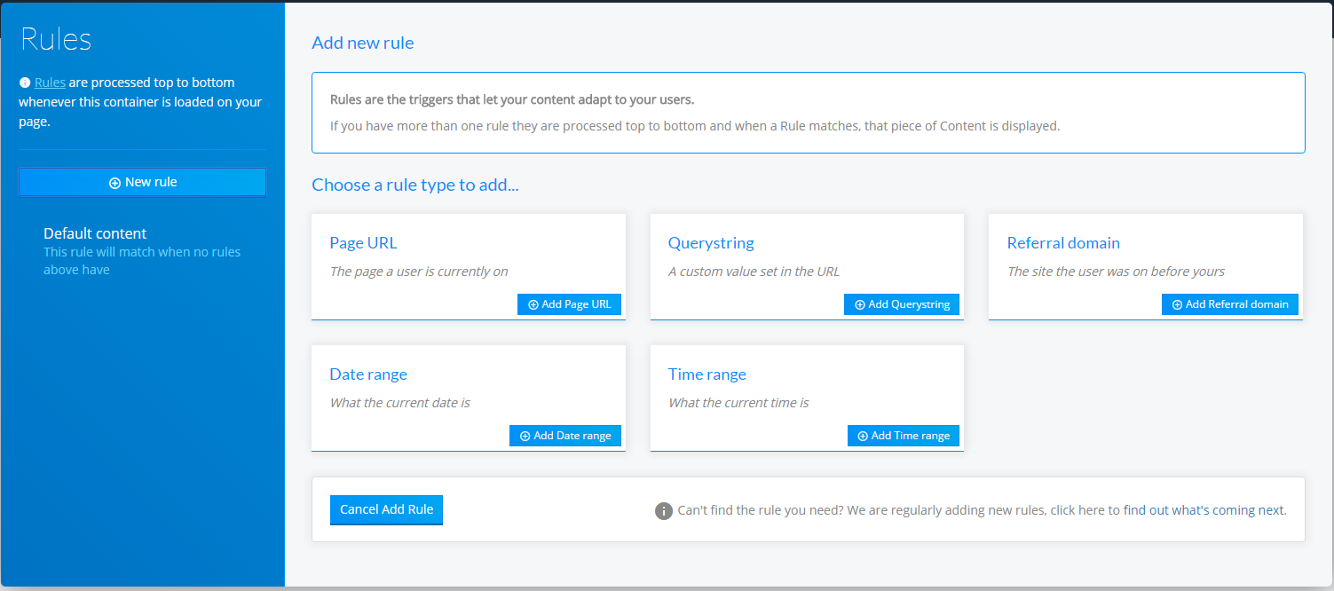 Выбираем контейнер