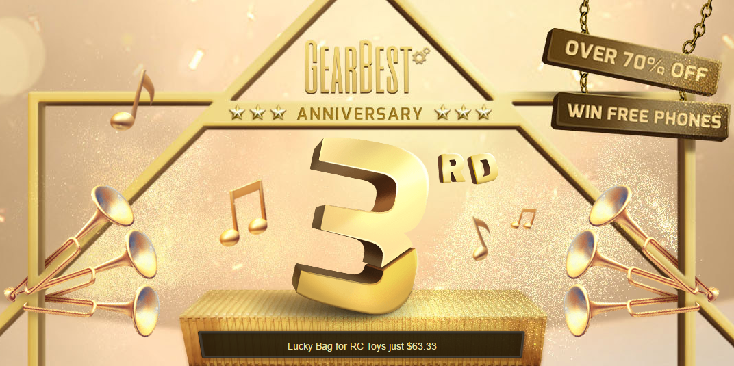 Начало Afterpaty в GearBest