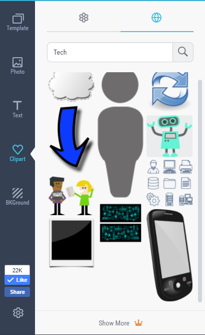 Обновление клипартов и картинок