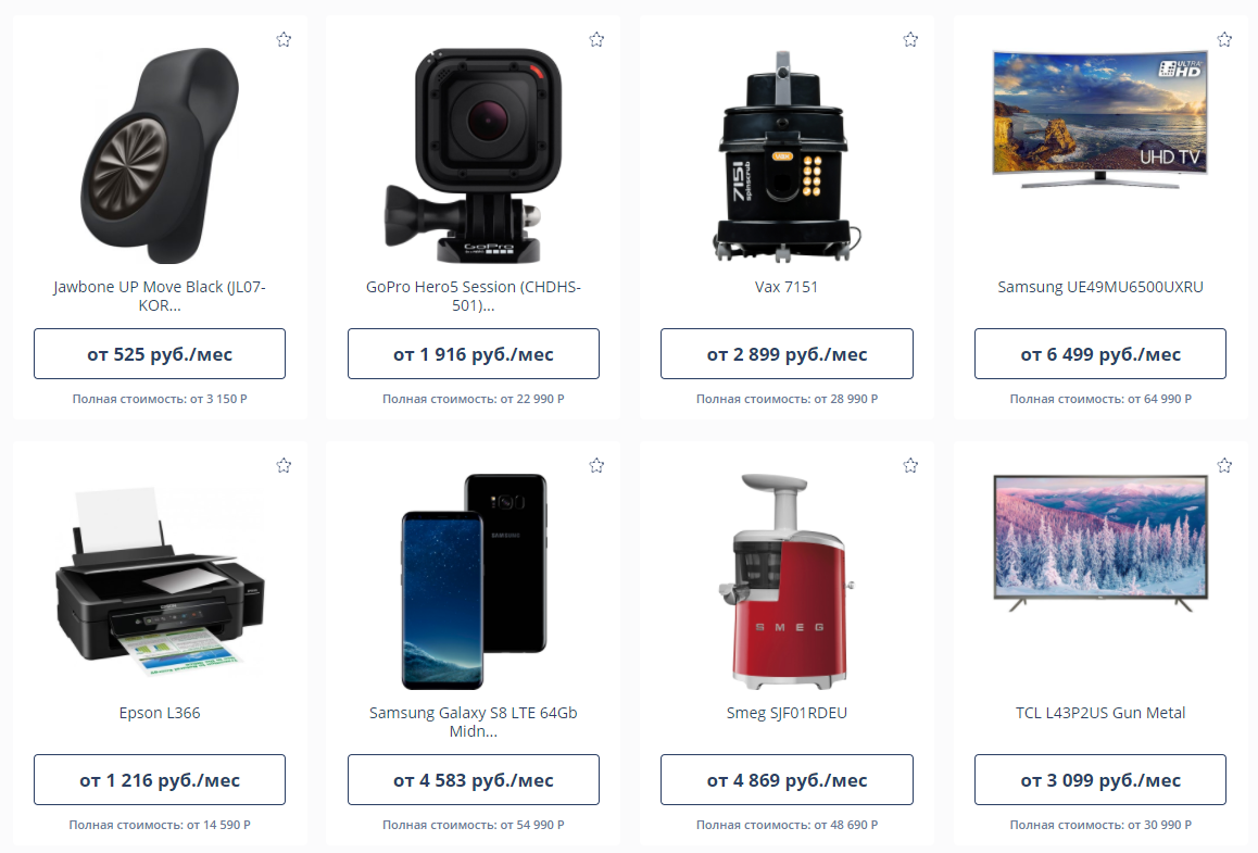 Витрина Хоум Кредит Банк