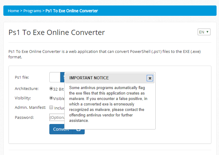 2017-09-26-10_29_25-Ps1-To-Exe-Online-Converter-_-F2KO-Software