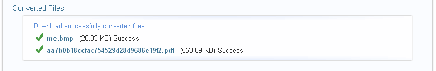 Файлы готовы