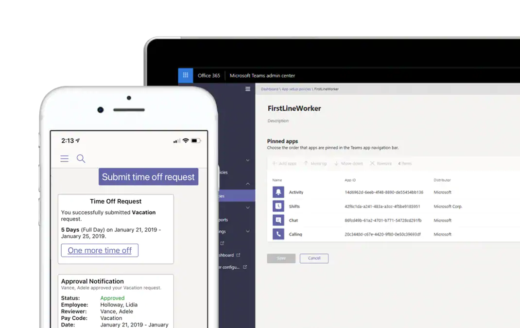 Командный чат в Microsoft Teams