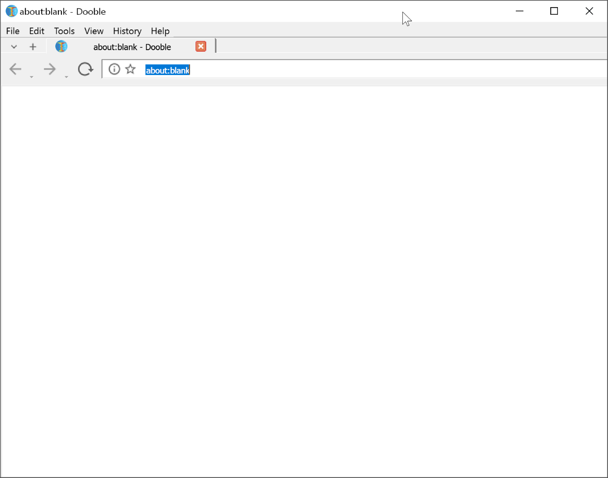 Dooble браузер
