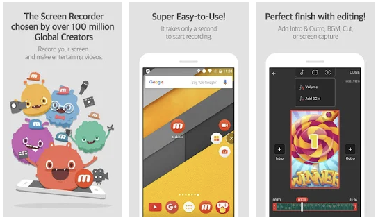 Записать видео Android