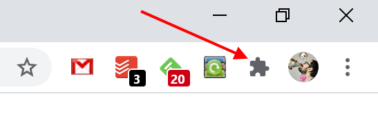 Как скрыть иконку пазла в Google Chrome