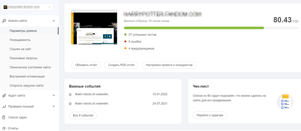 [Скидка] Обзор сервиса PR-CY для анализа сайта: как быстро проверить SEO, индексацию, ссылки, позиции и прочее