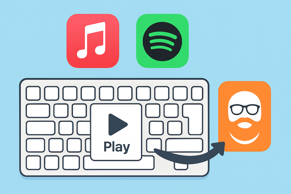 Как отключить запуск Apple Music при нажатии клавиши Play