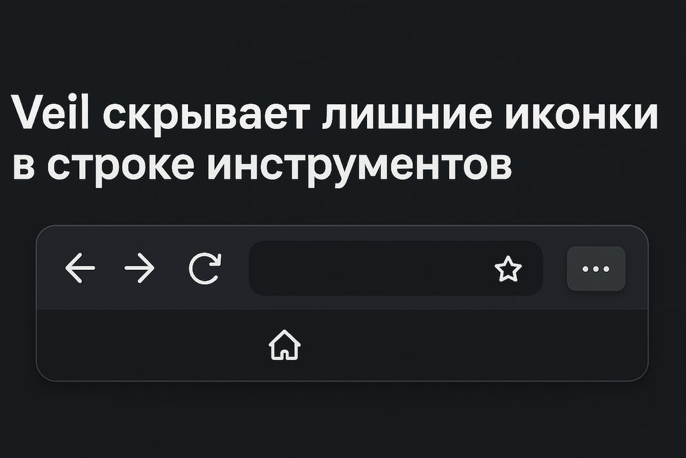 Как скрыть лишние иконки в Строке инструментов Gnome