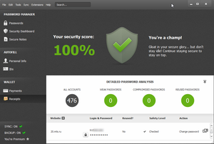 Обзор Dashlane. Облачные пароли
