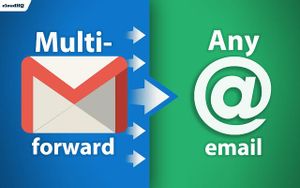 Как переслать несколько писем в Gmail