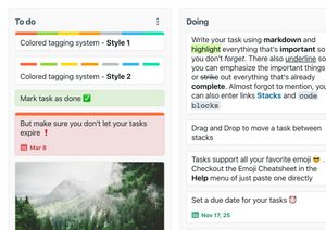 Обзор Stacks. Бесплатная альтернатива Trello