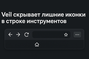 Как скрыть лишние иконки в Строке инструментов Gnome