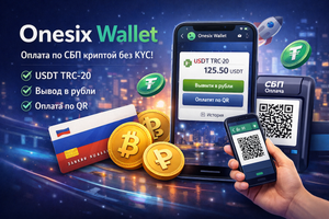Onesix Wallet — криптокошелёк для работы с рублями