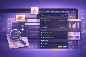 Как управлять ресурсами Cloudflare из Строки меню