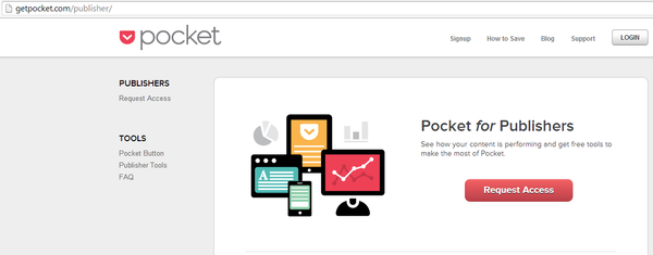 Обзор Pocket. Регистрация издателя в Pocket