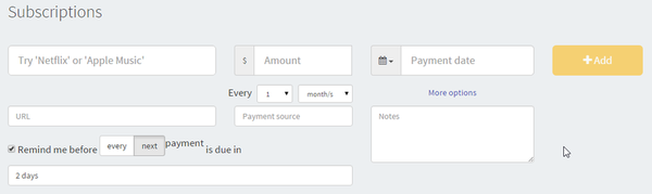 Обзор Scrooge. Как отследить подписки на сервисы