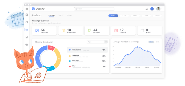 Как добавить к календарю аналитику