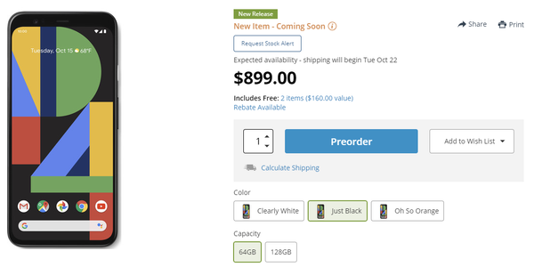 Как быстро и безопасно купить Pixel 4 из России