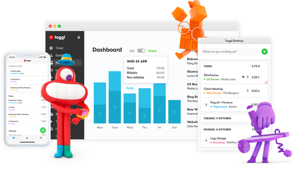 Обзор Toggl. Удобный инструмент для отслеживания задач