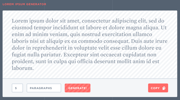 7 лучших бесплатных генераторов Lorem Ipsum, кроме РыбаТекст