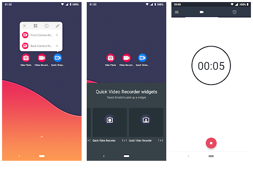 Quick Video Recorder поможет записать видео с разбивкой по размеру