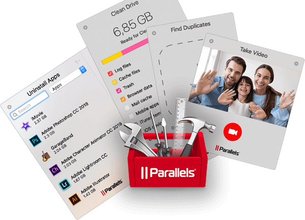 Обзор Parallels Toolbox. Набор полезных инструментов для ПК