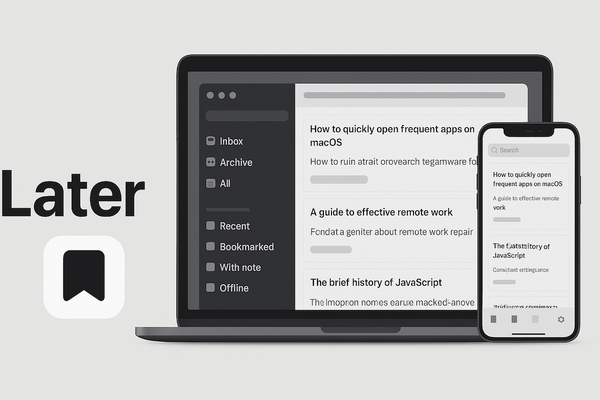 Обзор Later. Твой аналог Pocket для macOS и iOS