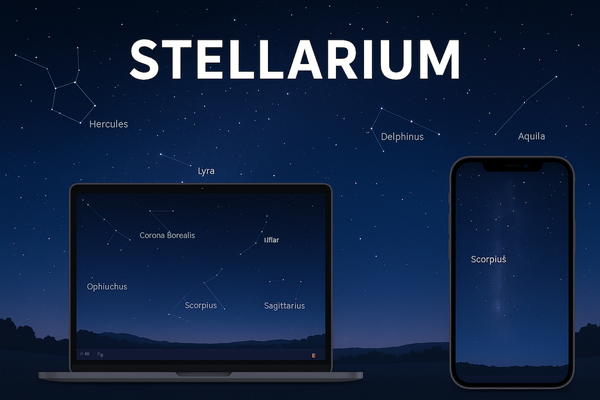 Обзор Stellarium. Звёздная карта у тебя на компьютере