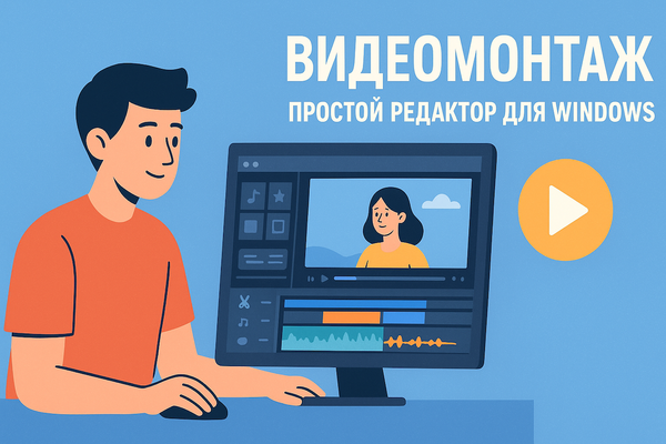 ВидеоМОНТАЖ — простой и понятный редактор видео