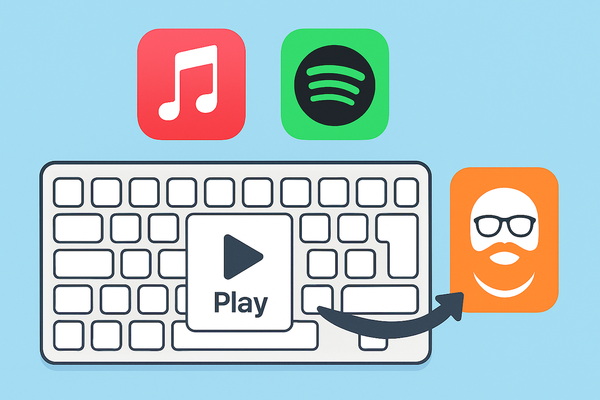 Как отключить запуск Apple Music при нажатии клавиши Play