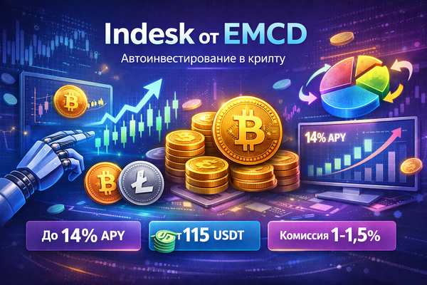 EMCD Indesk. Как оптимально распределить криптопортфель
