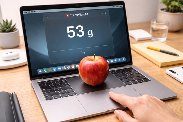 Как превратить трекпад MacBook в весы