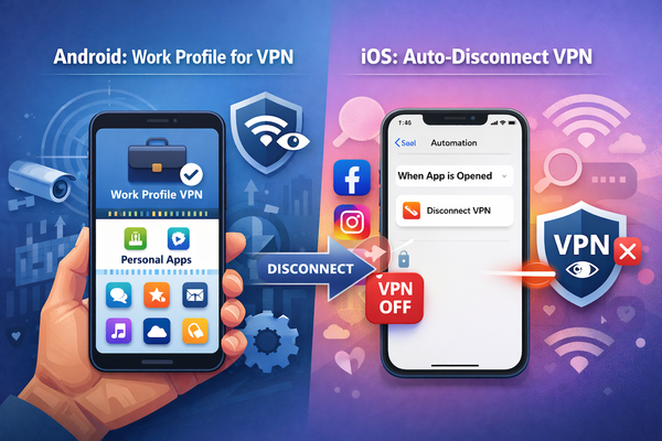 Как автоматически переключать статус VPN в зависимости от активного приложения