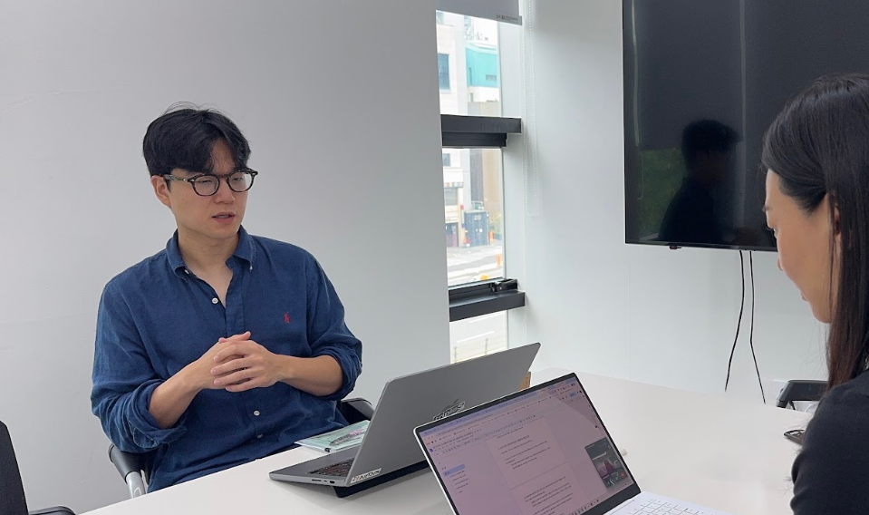 모드하우스 박재현 CPO 인터뷰 모습