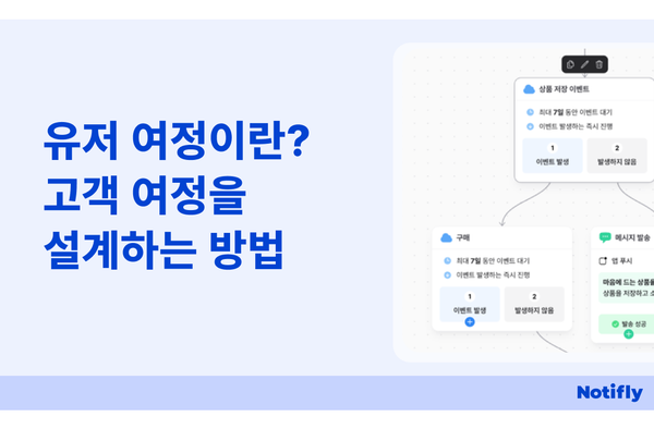 유저 여정이란? 고객 여정을 설계하는 방법
