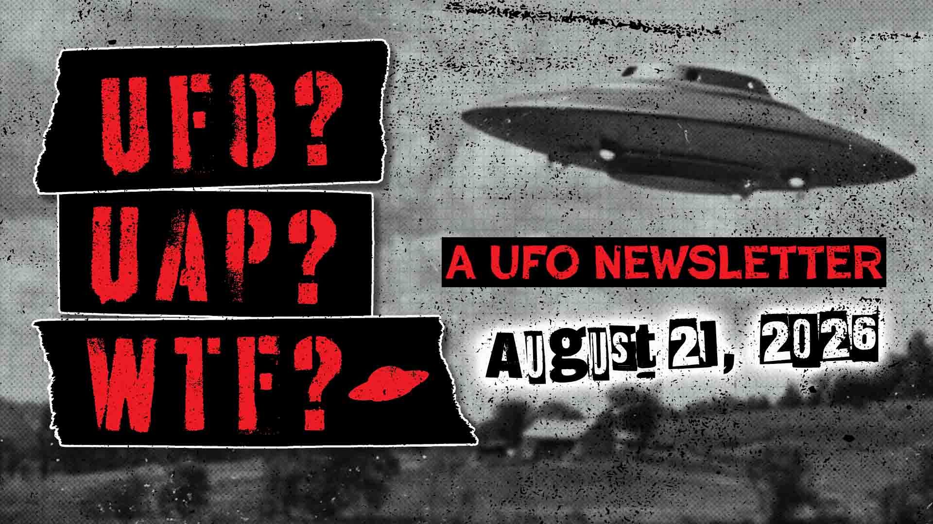 A UFO Newsletter