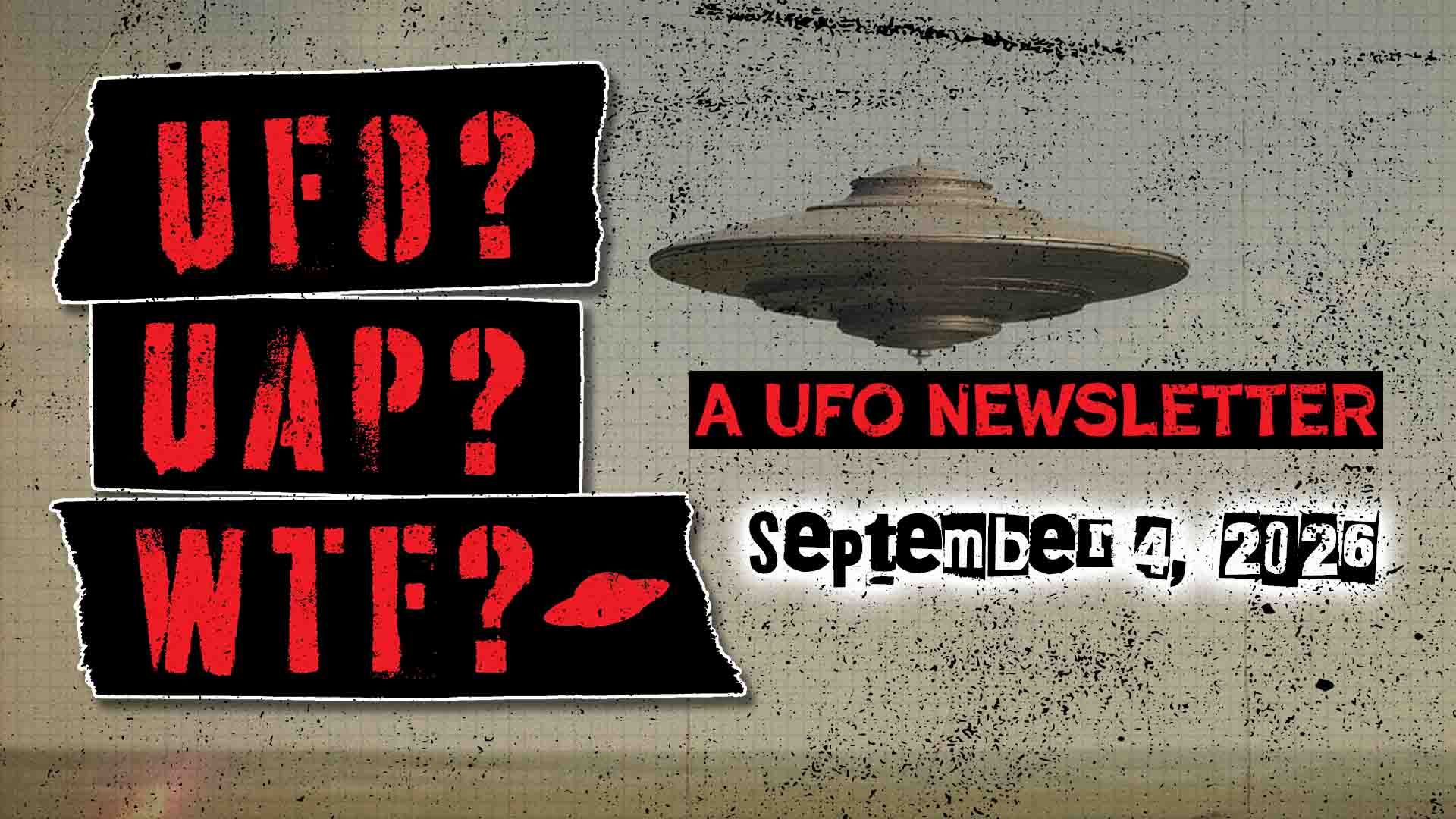 A UFO Newsletter