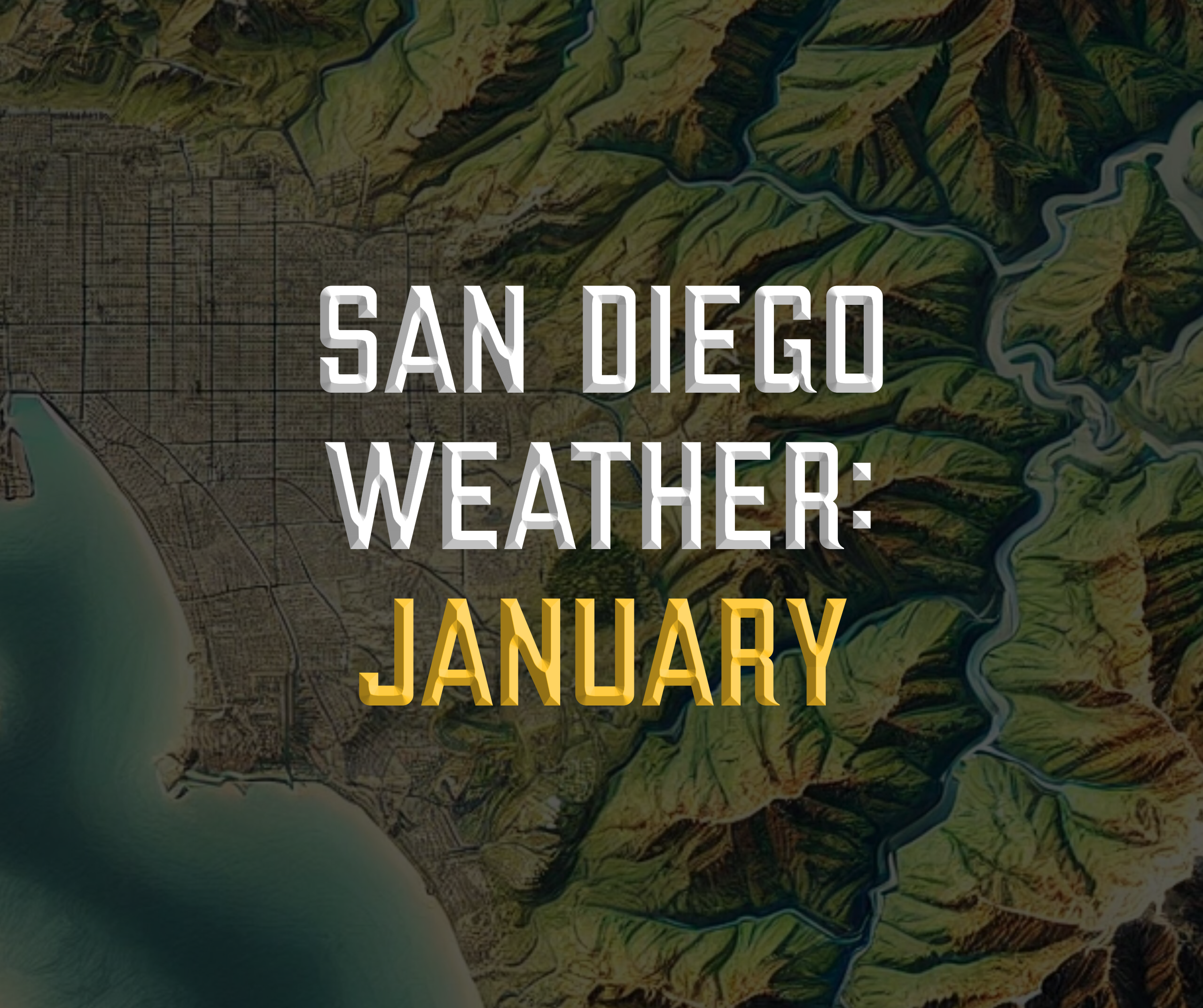 San Diego Weather in January