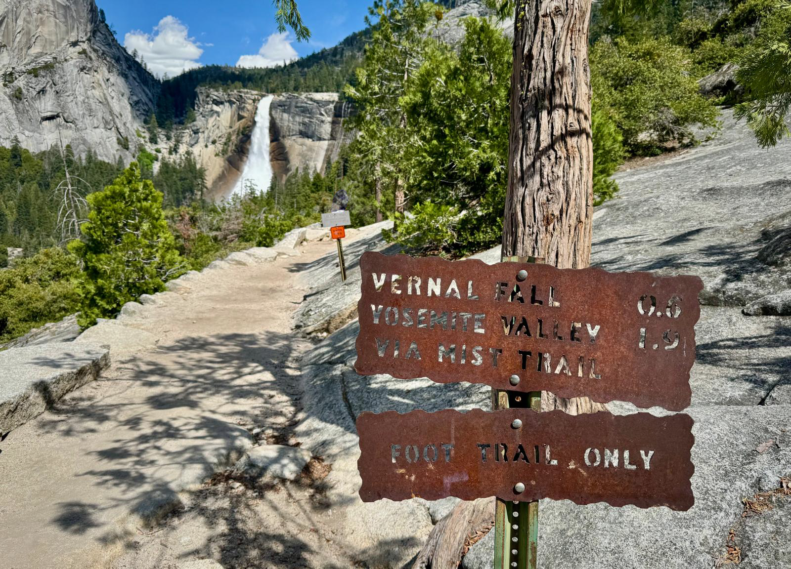 The Mist Trail report: Videos, waterfalls, and trail conditions in mid May