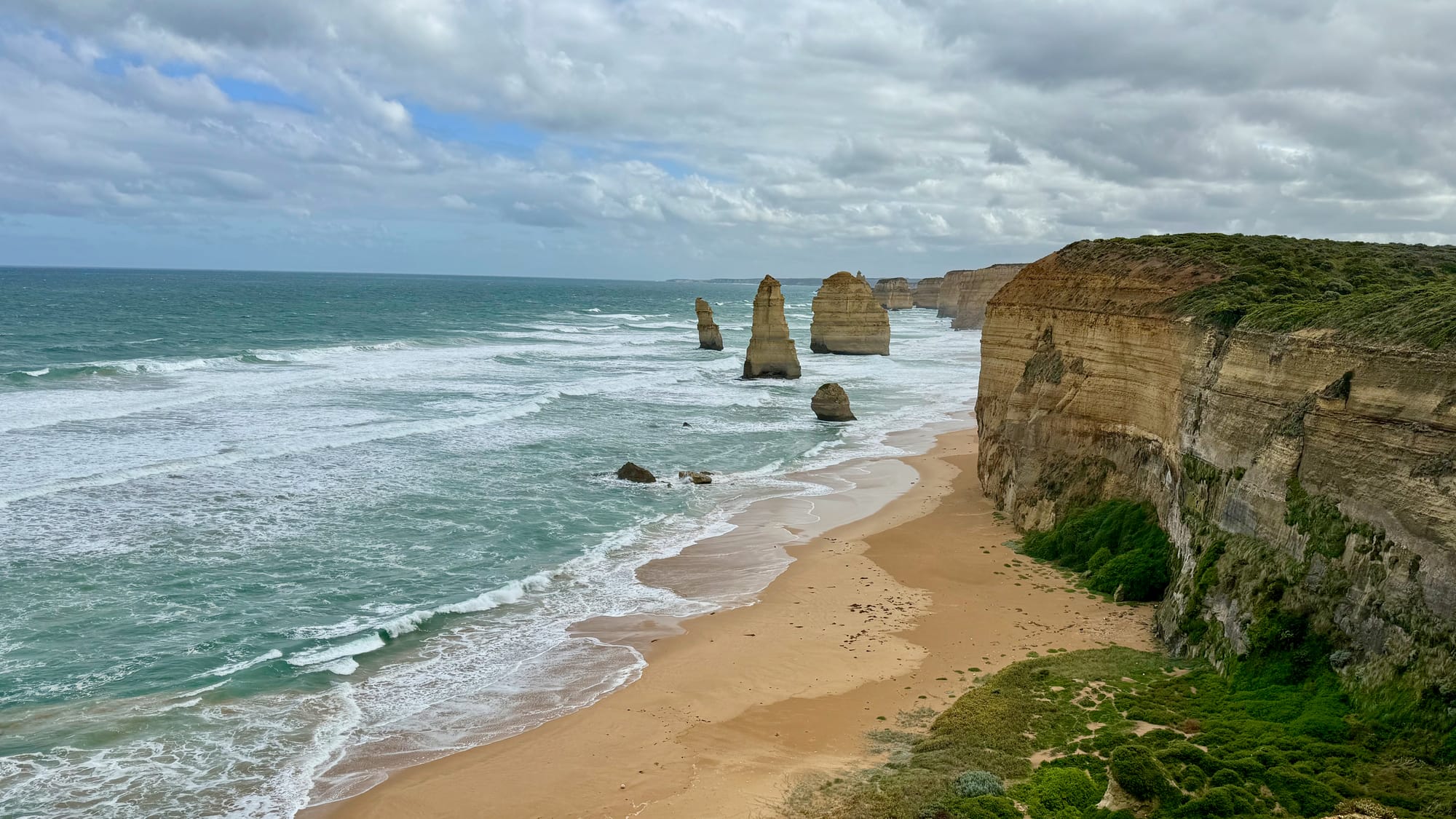 The main viewing platform at the 12 Apostles